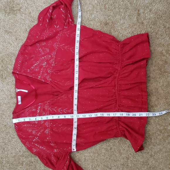 Free People Red Counting Stars Size S - Picture 12 of 12